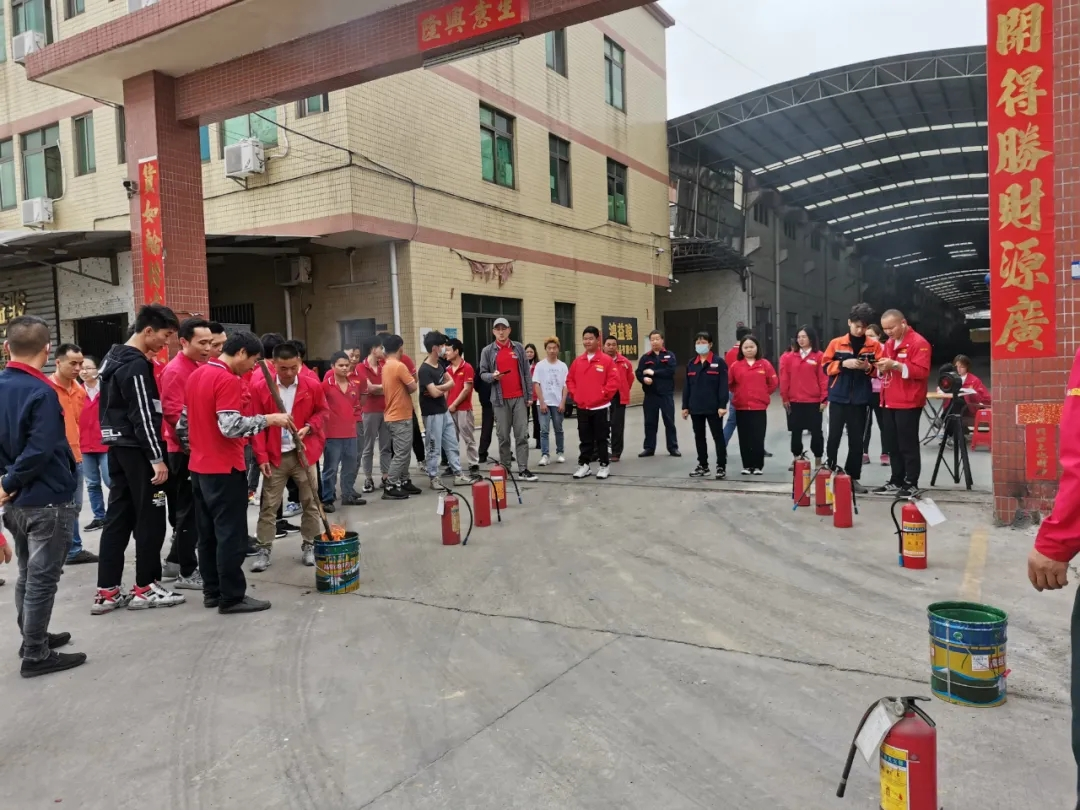 防患于未然， QY千亿球友体育西樵生产基地消防安全培训演练圆满结束！